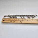 Agatha Paris Link Bracelet With Paris Landmark Charma Silver Tone Metal Photo 4