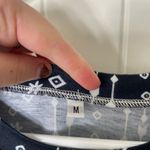 NWOT Women’s black white arrow patterned soft tshirt maxi stretch‎ dress medium Photo 2