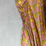 Horror Vacui Pernille Floral Cottagecore Bohemian Midi Dress Size XS Photo 6