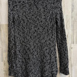 SO  Women's Size Small Long Black and White Knit Long Sleeve Top Sweater Photo 0