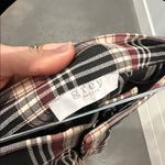 Grey Bandit Plaid Pants - Black, cream, maroon Photo 3
