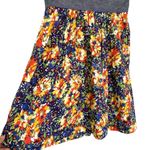 Johnny Martin Chambery Orange Floral Strapless Sweetheart Mini Dress Size Medium Photo 4