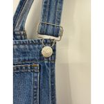 Madewell Denim Bib Shortalls Adirondak Adjustable Short Overalls Blue Medium Photo 3