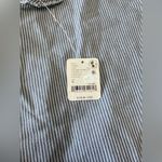 Free People #54 NWT  Madison Railroad Stripe Tunic in Classic Wash Photo 6