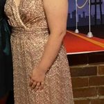 Formal Dress Pink Size L Photo 1