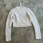 Lululemon NWT Pink Alpaca Wool-Blend Crosshatch Sweater Pink Mist Photo 6