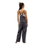 Free People Leonie Menswear Wool Barrel Overalls size medium Photo 3