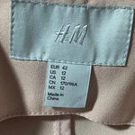 H&M Blazer Pale Pink Open Front Blazer Size 12 Photo 5