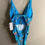 Kenneth Cole NWT Women’s size small key hole plunge one piece Photo 7