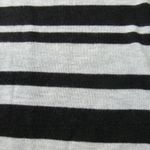 Lou & grey NWT Striped Turtleneck in Black Gray Midi Maxi Sweater Dress 2XS XXS Photo 3