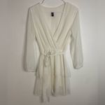 Chic White Long Sleeve Dress Photo 1