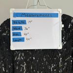 Swee Lo Vintage Dress 100% Silk Sequin Dress Long Sleeve Party Cocktail size S Black Photo 8