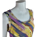 Simply Vera, Vera Wang SIMPLY VERA VERA WANG Multi-Color Paint / Clean Slate Dress Women's Medium Photo 5