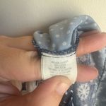 Aerie  Y2K Polka Dot Snowflake 100% Cotton Pajama Pants Size Medium Photo 7