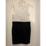 Forever 21 white lace top black bottom mini dress - large Photo 2