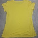 Columbia  Women's Size Large Yellow Omni-Shade Athletic‎ Short Sleeve Casual Tee Photo 4