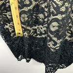 Hello Miz Dress Women L Lace Overlay Black Lined Bodycon Goth Romantic Formal Size L Photo 3