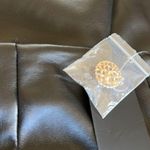 Bagatelle NWT  COLLECTION Black  Faux Leather High Waist Crop Wide Leg Pant Photo 5