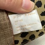 Betsey Johnson Vintage Betsy Johnson Brown Leather Tweed Wide Belt Womens L Chunky Preppy Photo 5