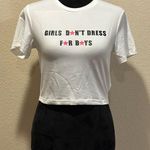 Girls Don’t Dress For Boys Crop Top Size M Photo 0