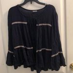 Aerie Navy Boho Cardigan Photo 0