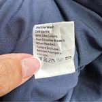 BTFBM Navy Swiss Dot Smocked Dress M Blue Size M Photo 9