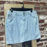 Tommy Hilfiger Vintage y2k women’s 12 Blue White Button Skirt Photo 1