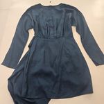 L'Academie The Lorriana Mini Dress in Navy Blue XS Photo 11