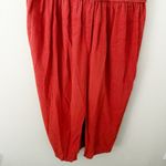 Free People  | Those Sunshine Feels Midi Tank Dress Tie Waist Rust Orange | Large Photo 7