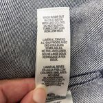 Good American Dark Wash 70s Icon Belted Cropped Denim Jacket 4 XL New Photo 11