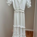 Generation Love Fleur Satin Midi Dress in White size XS Photo 5