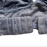 Victoria's Secret Victoria’s Secret Blue Lace Halter top Style Bralette Wireless Large Photo 3