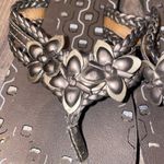 Clarks Collection Women’s Leather Braided Sandal - sz 7 Photo 1