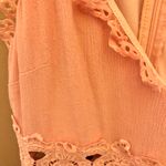 Lulus Lulu’s Take a Moment Lace Cutout Mini Dress Light Pink Small Photo 7