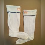 Hunter  Tall Welly Socks light blue:‎ Tall: size ML 8-10(F), 7-9(M), Unisex Photo 1