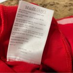 Stella McCartney ‎ Tomato Red Short Sleeve Compact Jersey Dress Size 38 Photo 7