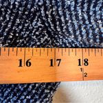 Caslon  Black Blue Tweed Blazer Jacket Womens 6 Fall Preppy Career Classic Photo 10