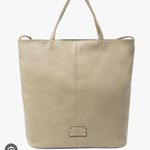 London Fog NWT$88 Collection Laura Large Tote Bag Carryall Off White Butter Soft Photo 8