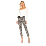 Paige  jeans snake print pants sz 26 Photo 3