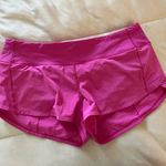 Lululemon athletica Women's Pink Speed Up Shorts 2.5” Photo 7