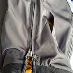 LOGO By Lori Goldstein  Black Quilted Bomber Jacket Photo 7