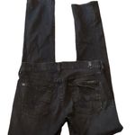 7 For All Mankind roxanne black jeans size 28 Photo 1