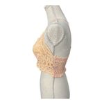Free People Intimately FP Adella Longline Bralette Size L Soft Salmon Lace Cami Photo 1