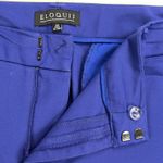 Eloquii  Kady Fit Double Weave Ankle Pant 26” Inseam Royal Blue Size 18 Short Photo 5