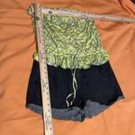 Rewind  Romper Women's Off the Shoulder Tie Dye XL Cuffed Pull-over Photo 6