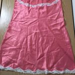 Victoria's Secret Womens Victoria’s Secret Silky Satiny Chemise Pajama Gown Pink Size Medium Photo 6