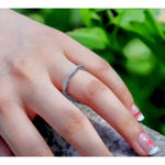 Boutique NEW 1 Ct Pretty Pave Simulated Diamond‎ Eternity Wedding Band Ring, Size 10 Photo 12
