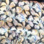 Rebecca Taylor Bow Fluer Silk Top in Black Combo Size Medium Photo 7