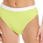 ANDIE Swim Neon Yellow Size S Banded Cheeky Bikini Bottom Bright Barbie Photo 1