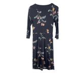 Joules Beth Floral Fit & Flare Dress Blue Floral Pleated‎ Long Sleeve Size US 6 Photo 7